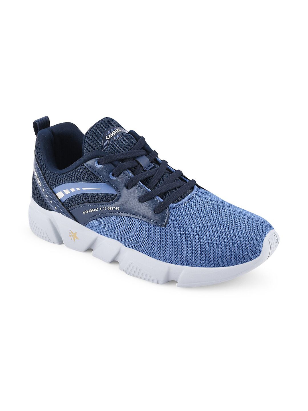 Campus Women Navy Blue Mesh Running Non-Marking Shoes Price in India