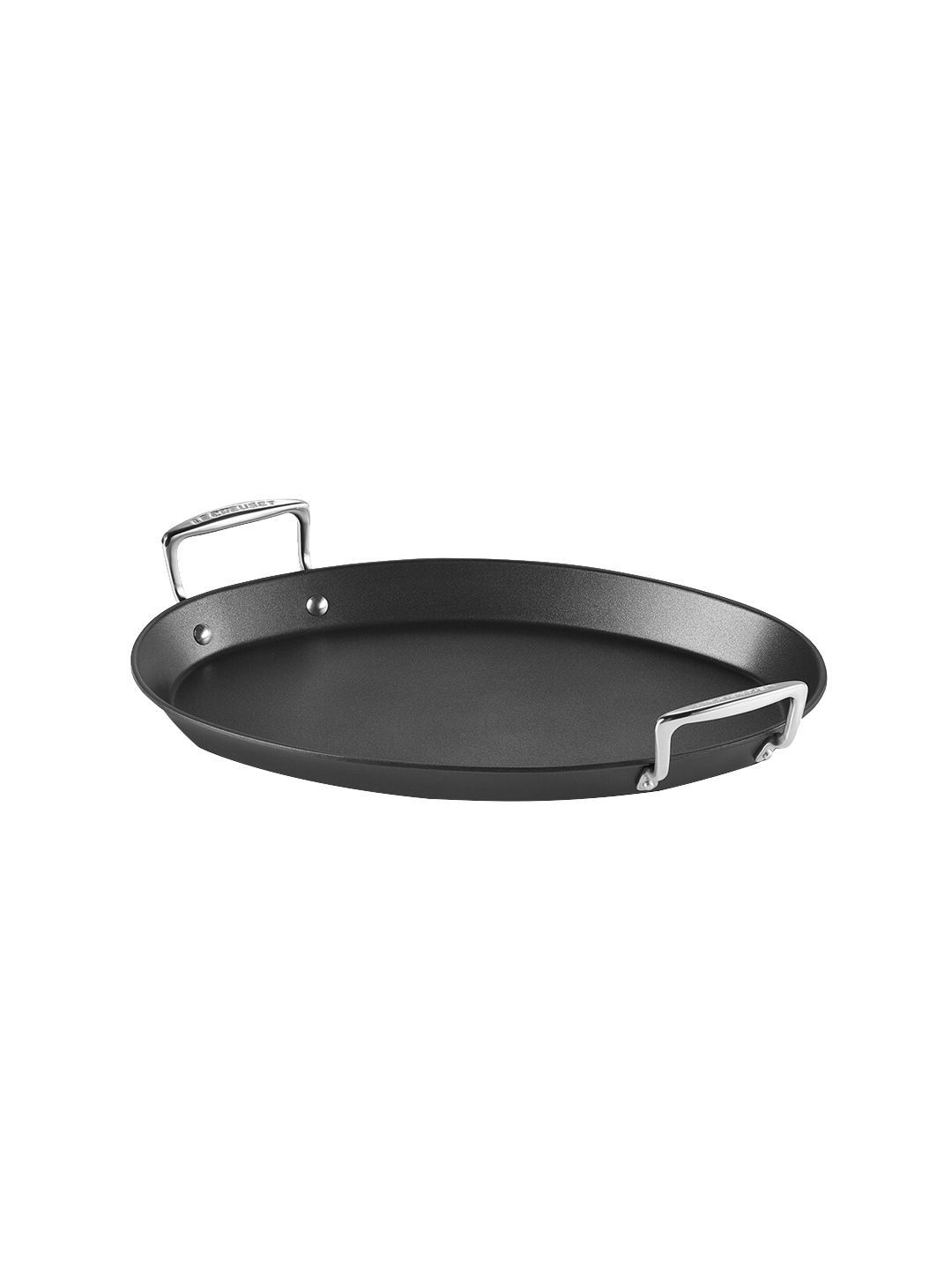 Le Creuset Black TNS HB CA Oval Fish Pan Cookware-40 cm Price in India
