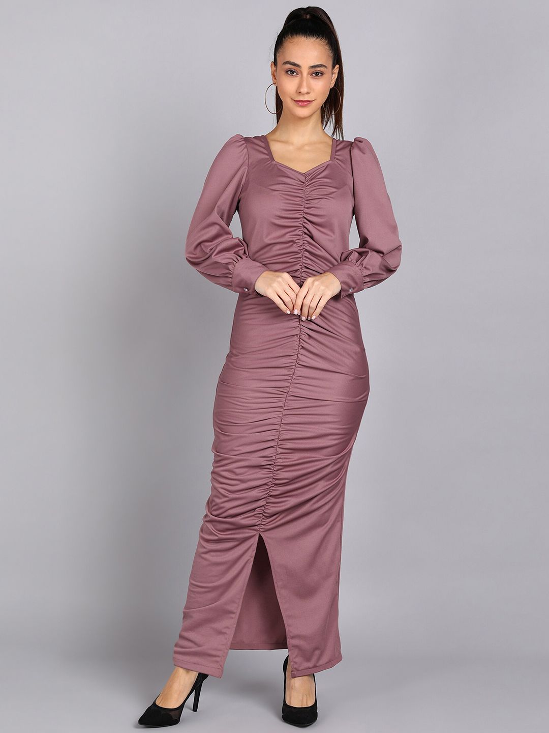 shashvi Pink Maxi Dress Price in India