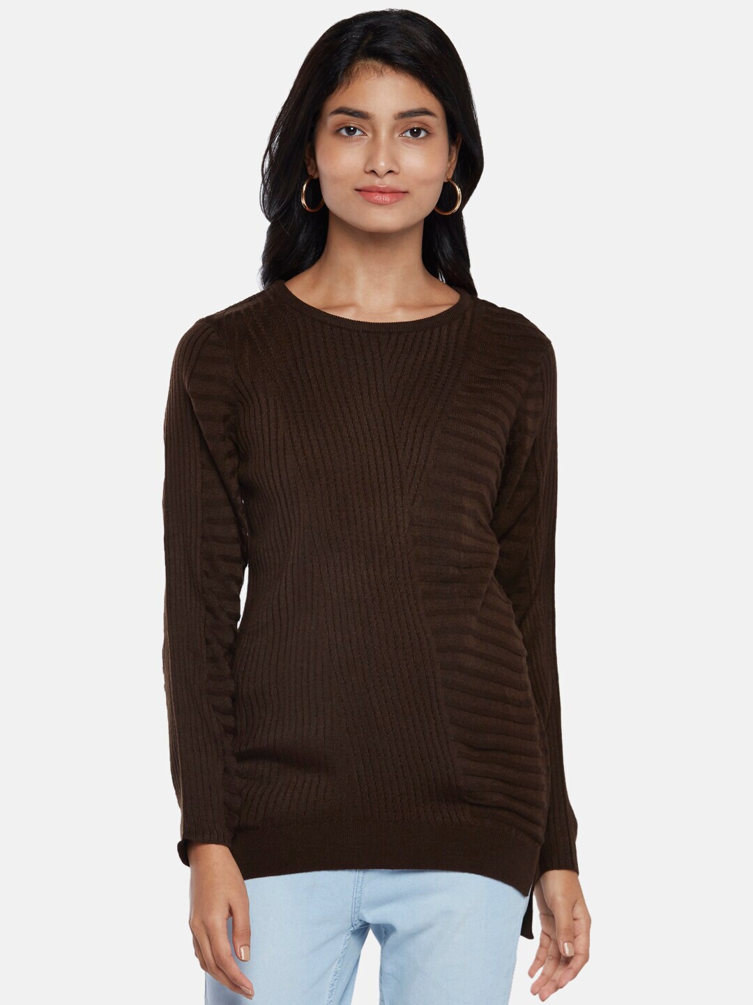 Honey by Pantaloons Women Brown  Pullover Price in India