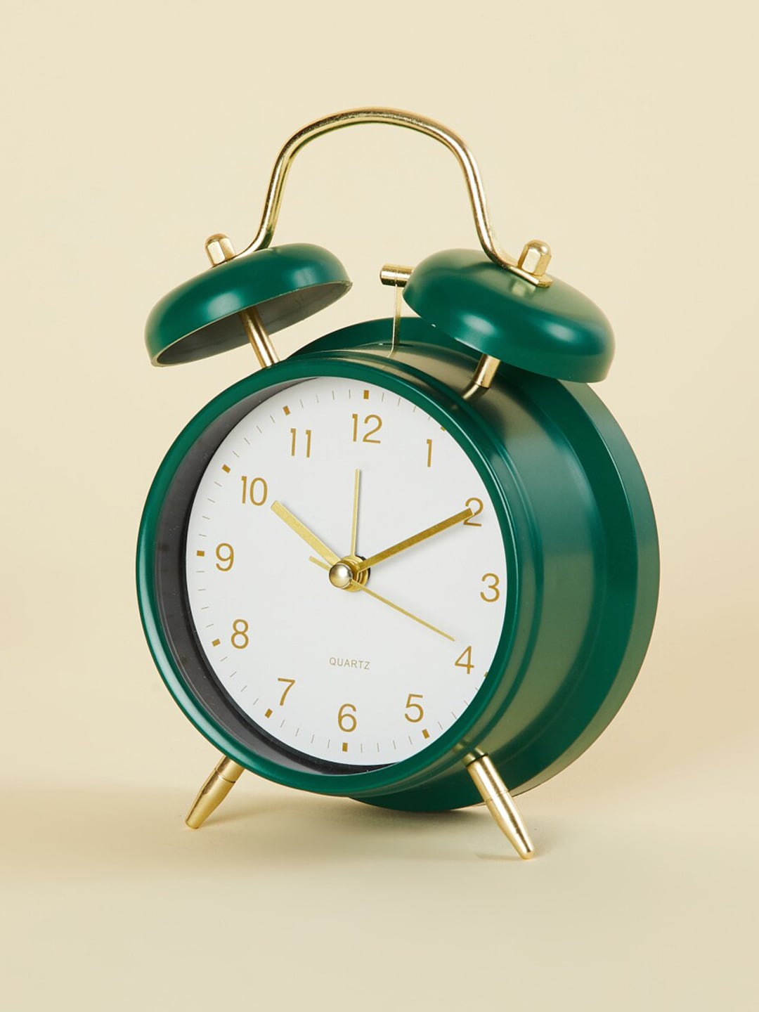 Home Centre Green & White Traditional Alarm Clock Price in India