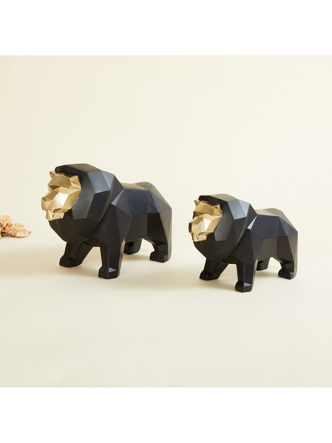 Home Centre Pack of 2 Magnus Ceramic Lion Figurine Price in India