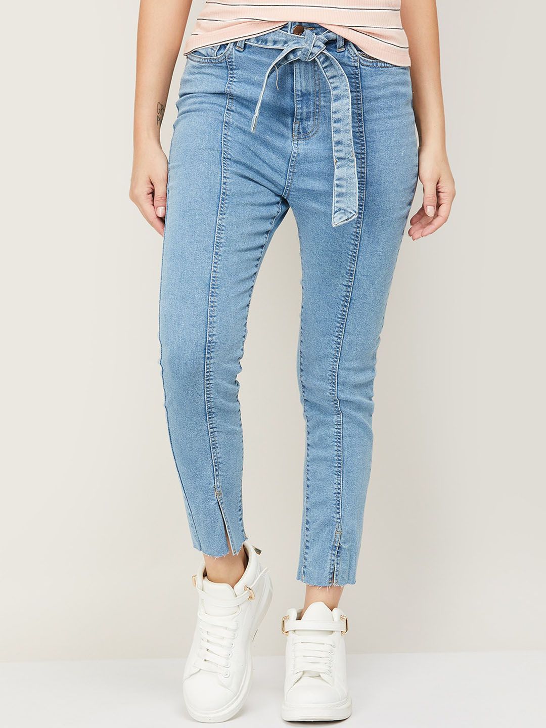 Ginger by Lifestyle Women Blue Jeans Price in India
