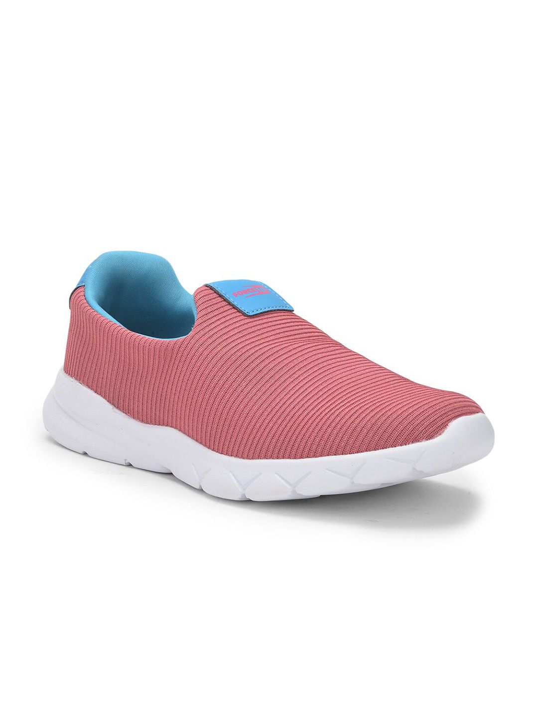 Liberty Women Pink Mesh Running Non-Marking Shoes Price in India