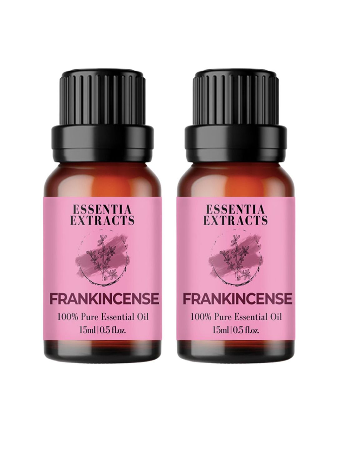 ESSENTIA EXTRACTS Pack Of 2 Transparent Essential Oils Price in India