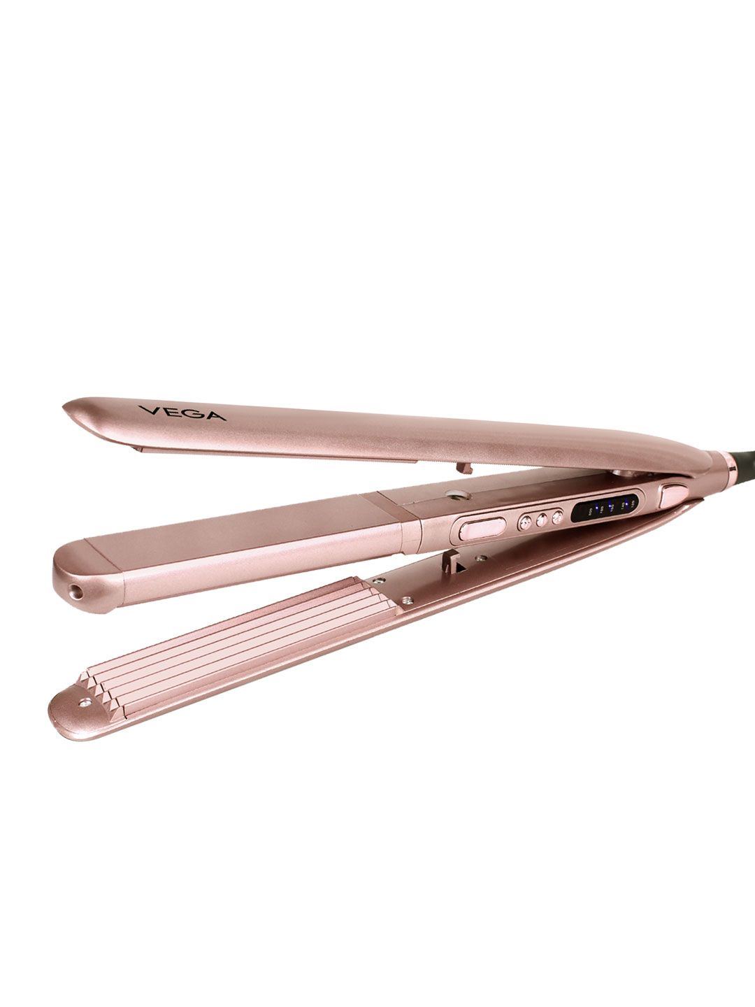 VEGA Glam Glitz 2 In 1 Hair Styler Straightener & Crimper VHSC-04 - Rose Gold