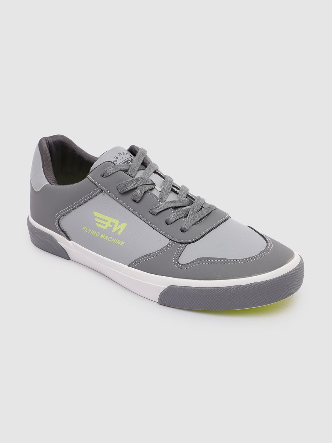 Flying Machine Men Grey Sneakers