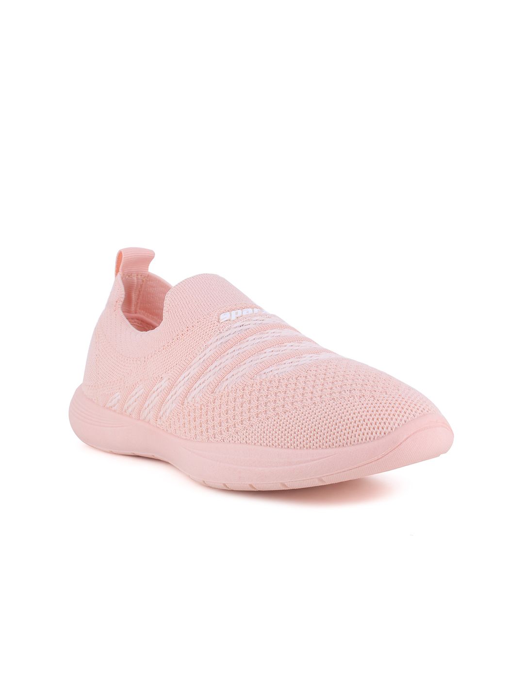 Sparx Women Peach-Coloured Slip-On Sneakers Price in India