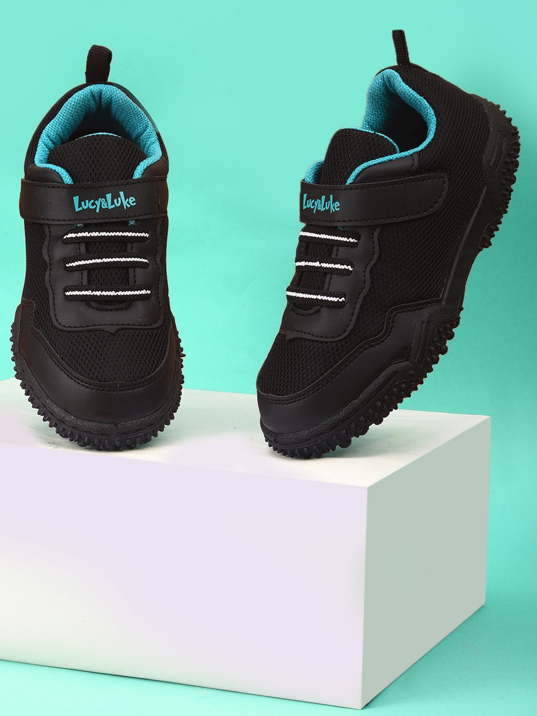 Liberty Liberty Boys Black Solid Casual Sneakers