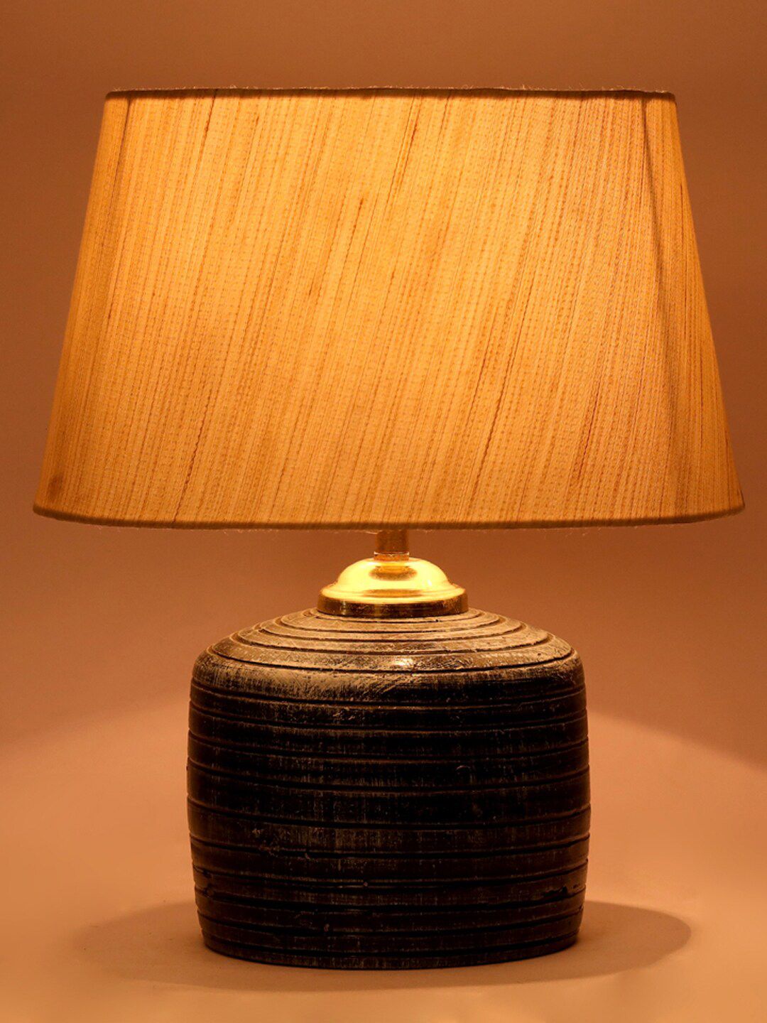 foziq Grey Solid Table Lamps Price in India