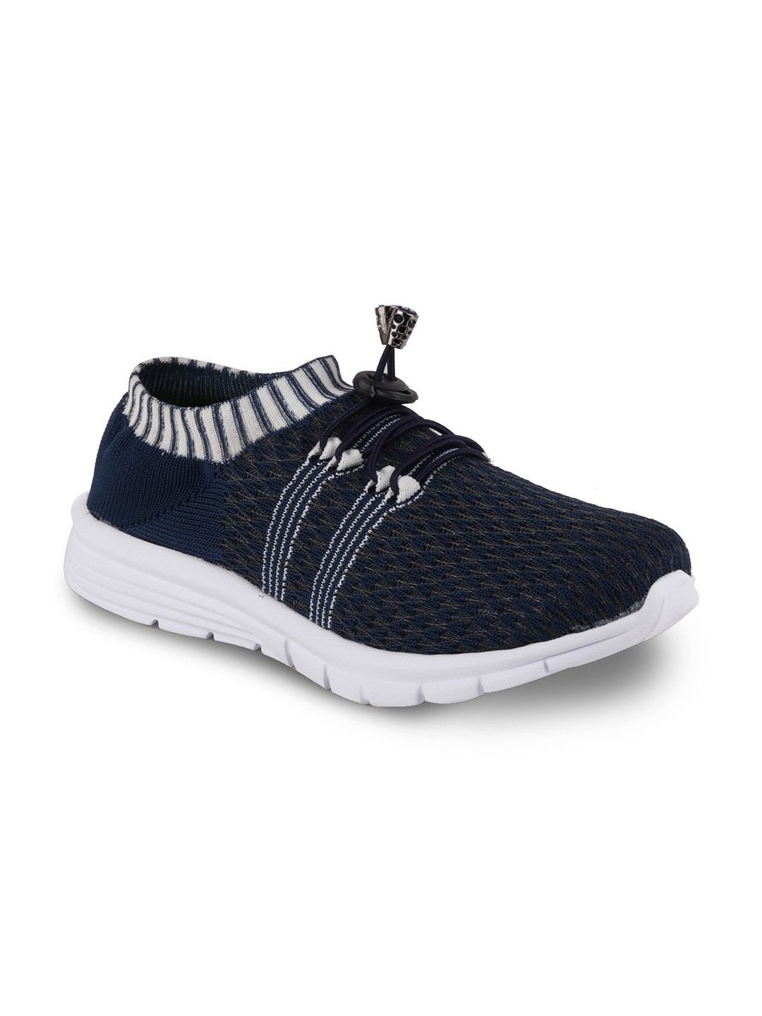 FAUSTO Women Blue Mesh Running Non-Marking Shoes Price in India