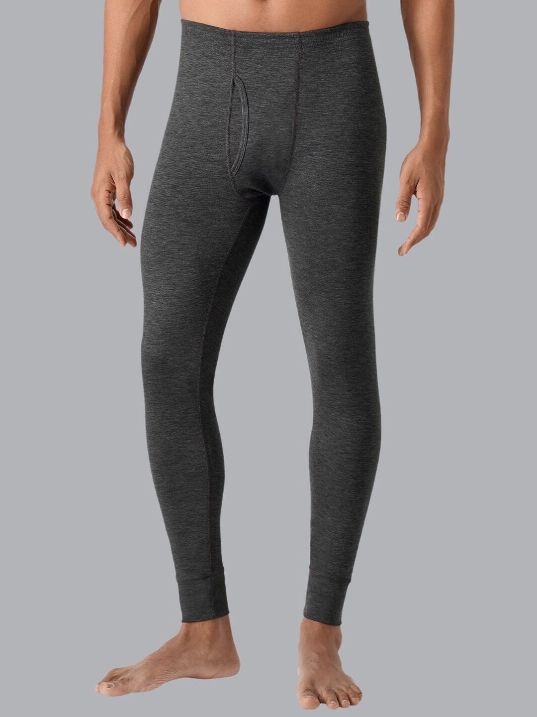U.S. Polo Assn. Men Anthra Solid Thermal Bottoms