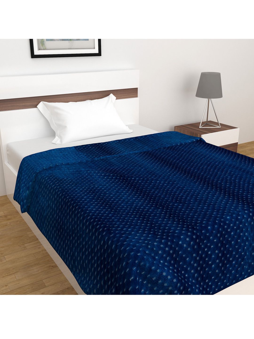 Home Centre Blue Summer 350 GSM Single Bed Comforter Price in India