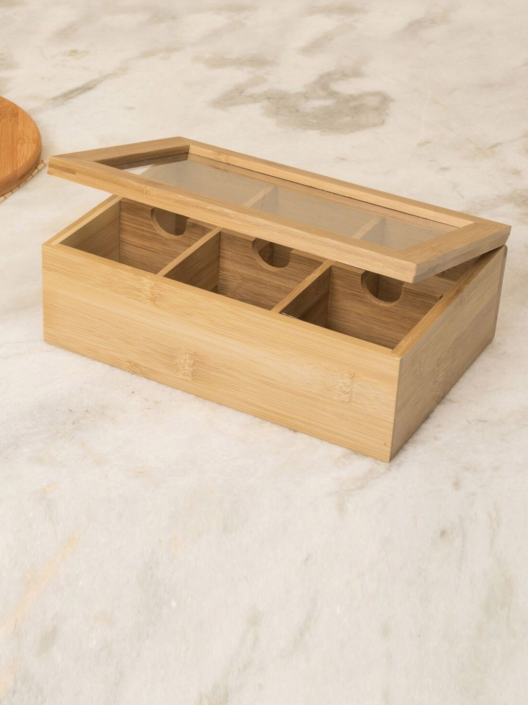 Home Centre Brown Solid Tea Bag Kitchen Storage Price in India