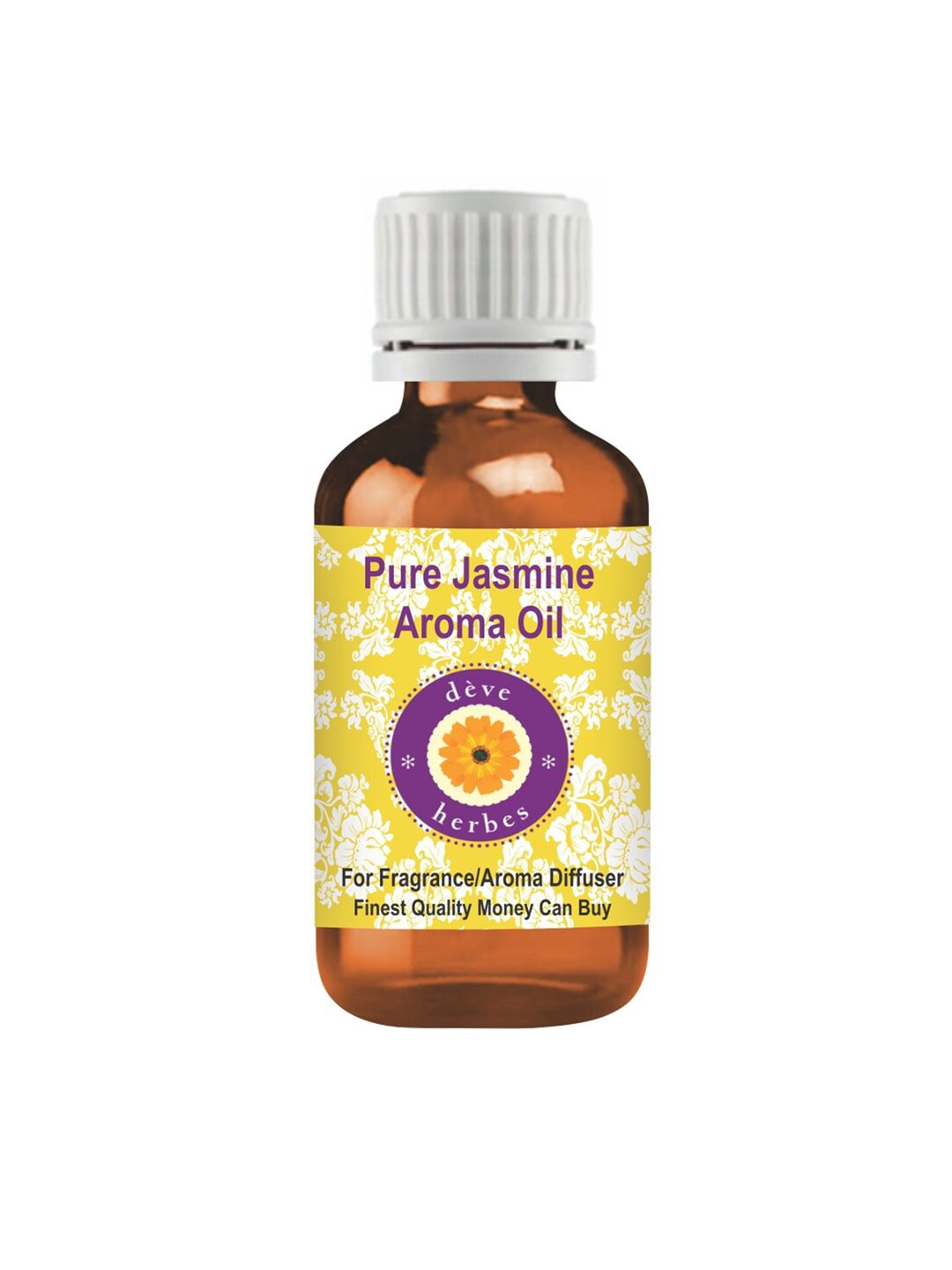 Deve Herbes Natural Therapeutic Grade Pure Jasmine Aroma Oil - 15ml Price in India
