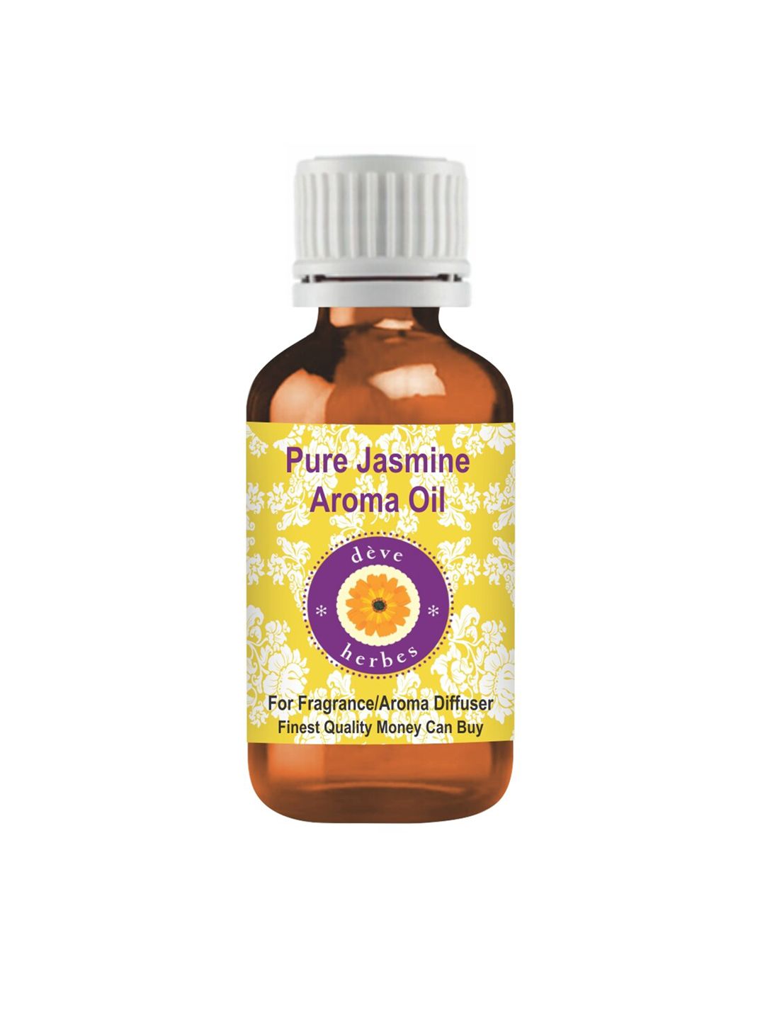 Deve Herbes Natural Therapeutic Grade Pure Jasmine Aroma Oil - 30ml Price in India