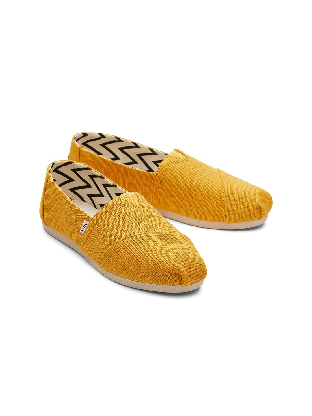 TOMS Women Yellow Colourblocked Core Price in India