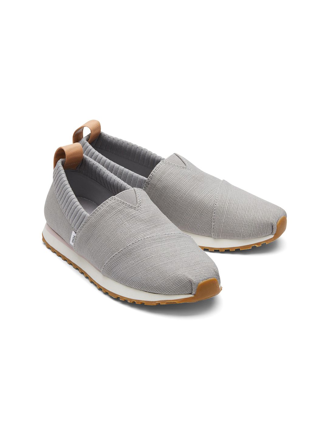 TOMS Women Grey Slip-On Sneakers Price in India