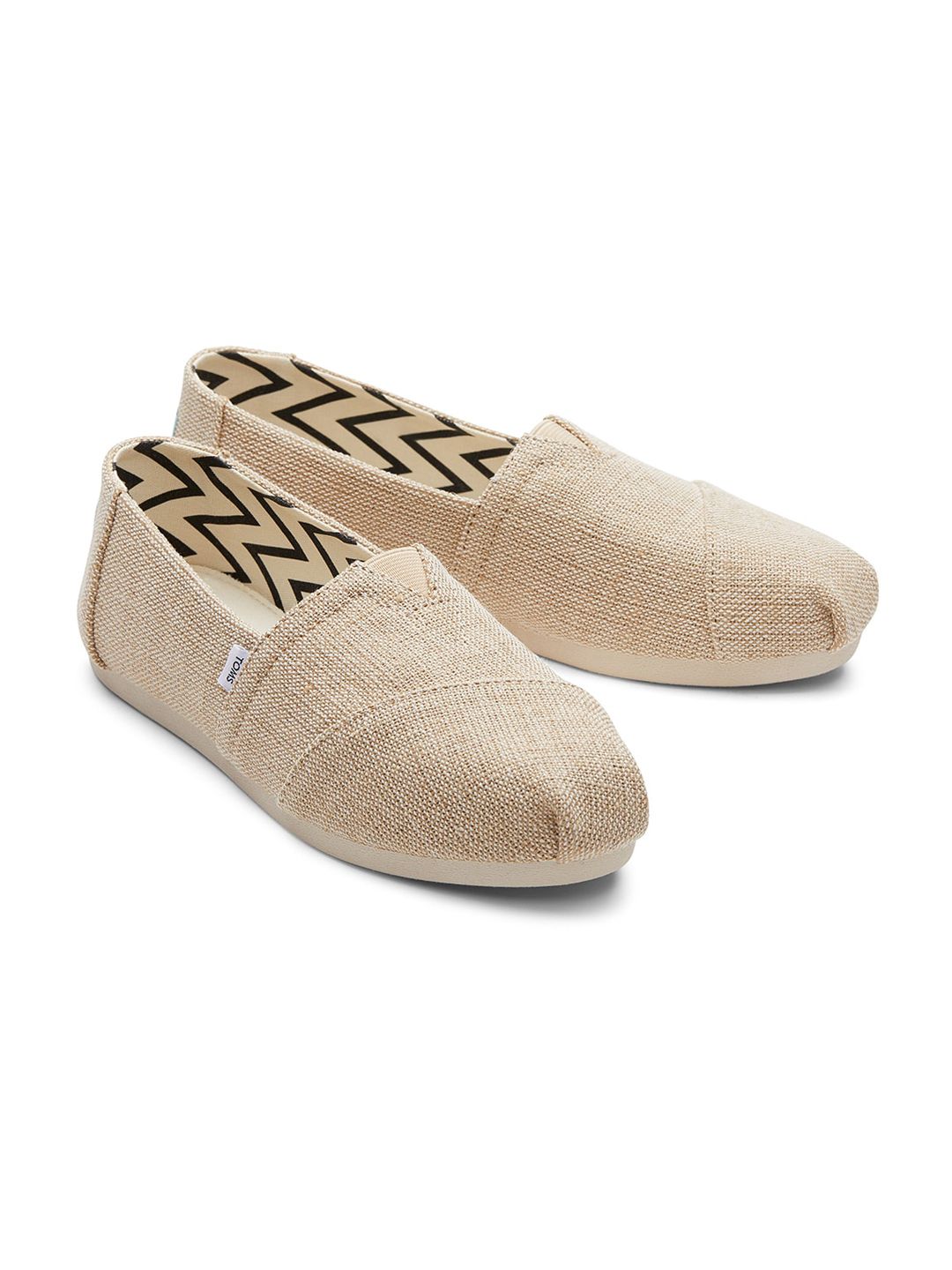 TOMS Women Beige Slip-On Sneakers Price in India