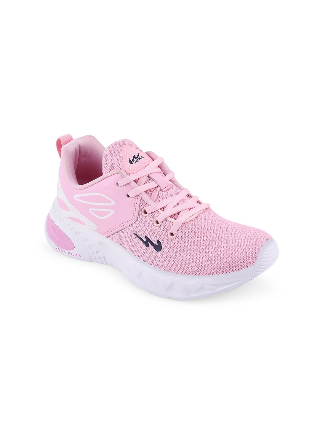 Campus Women Pink Mesh Running Shoes Price in India