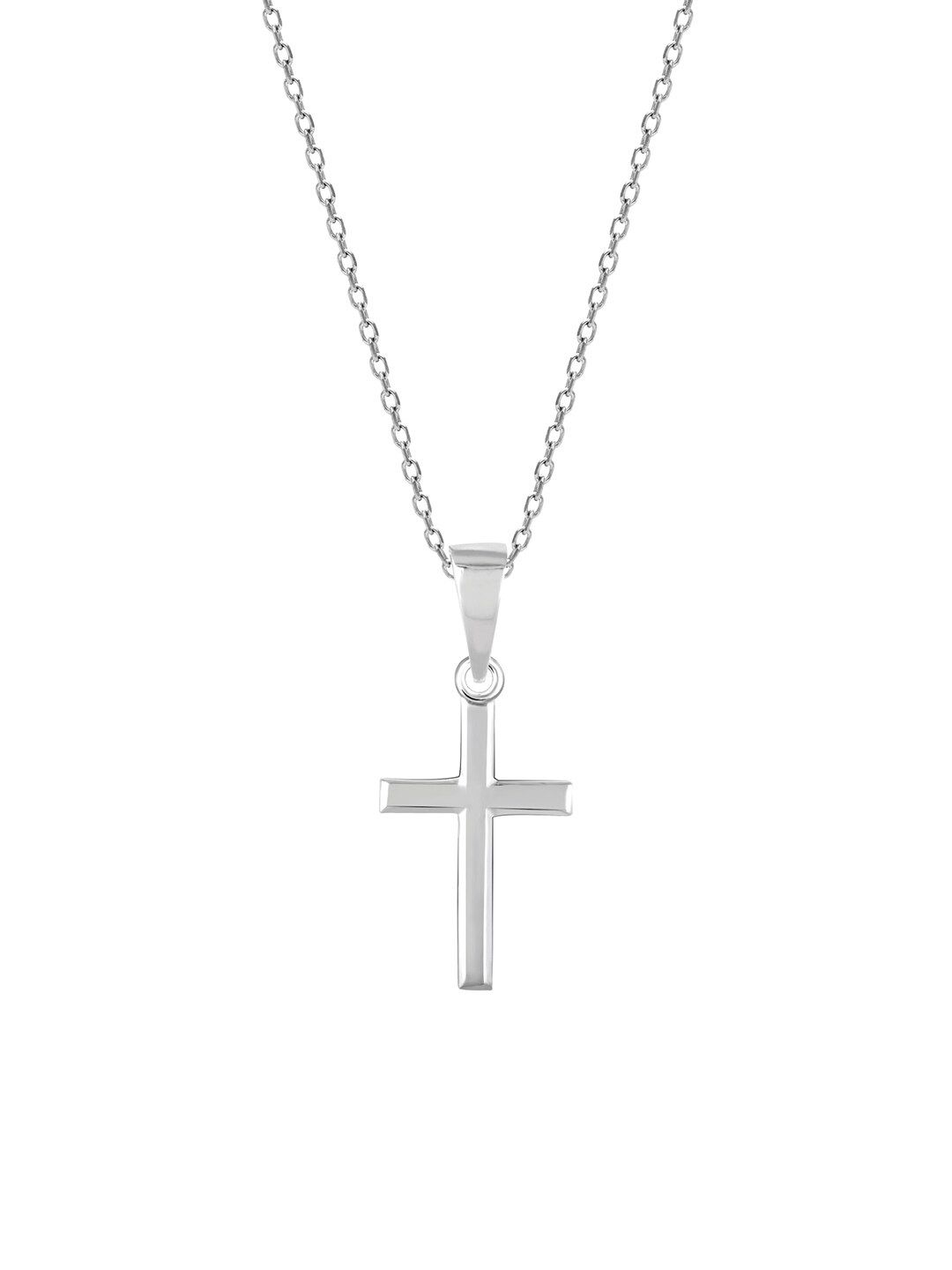 Buy GIVA 92.5 Sterling Silver Rhodium-Plated Blessed Holy Cross