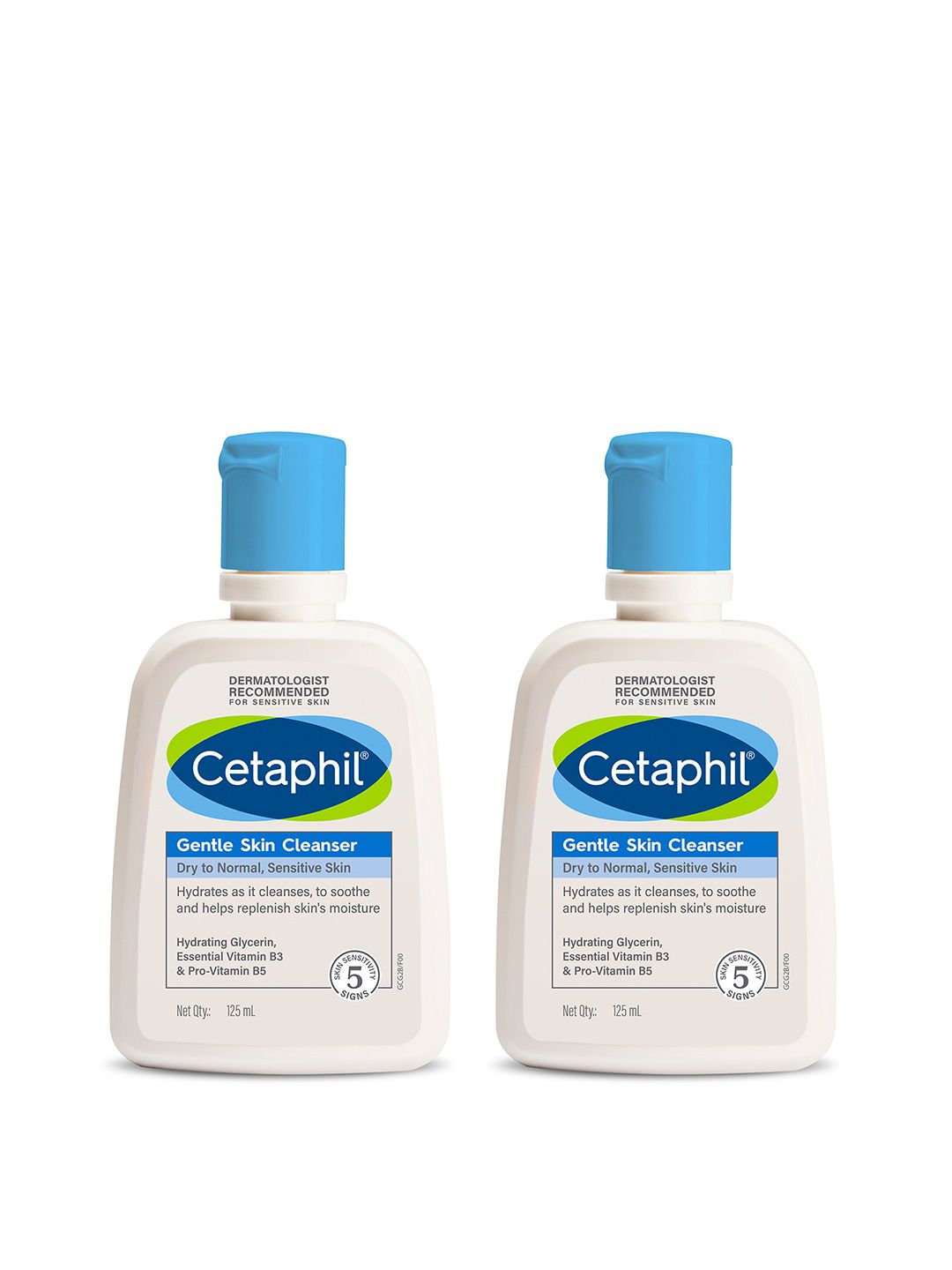 Cetaphil Cetaphil Set of 2 Gentle Skin Cleanser - 125 ml each