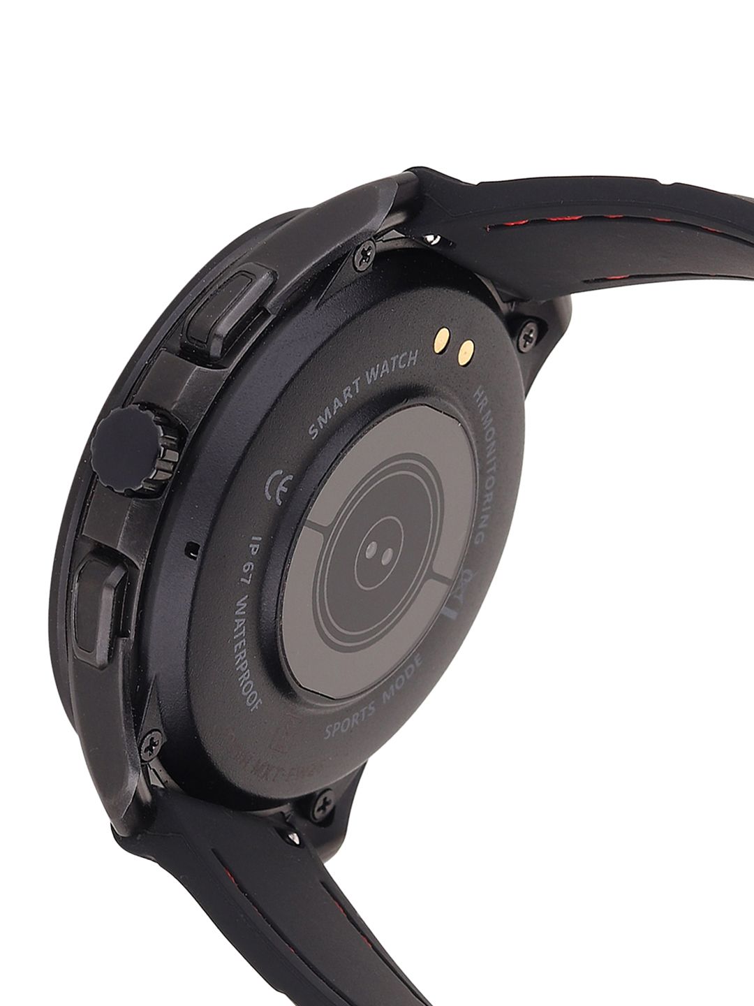 Buy Minix Black & Blue 1.32 Inch Round Dial & IP68 Rating Smart