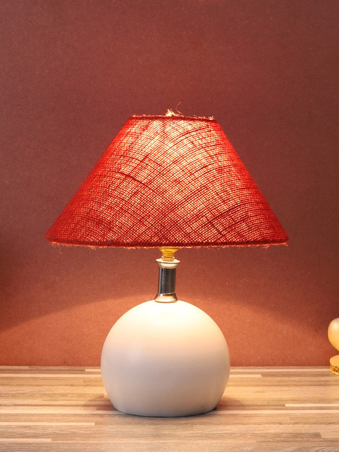 foziq White Solid Table Lamps Price in India