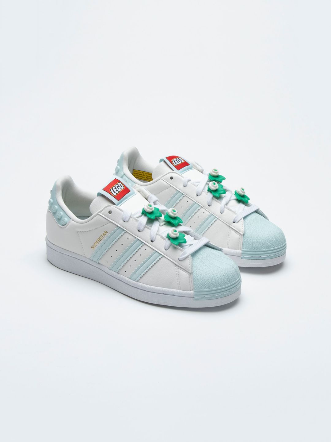 ADIDAS Women White & Green Solid Sneakers Price in India