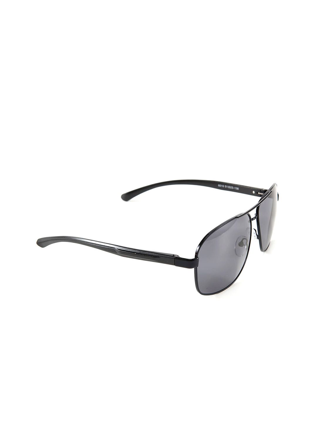 Intellilens Unisex Black Lens & Square Sunglasses with UV Protected Lens