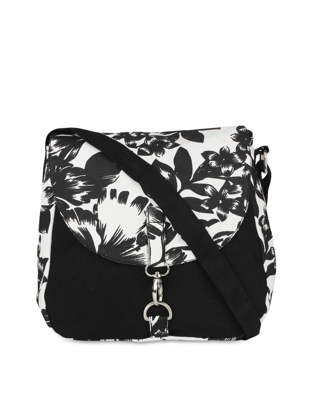 Vivinkaa Black Printed Sling Bag Price in India