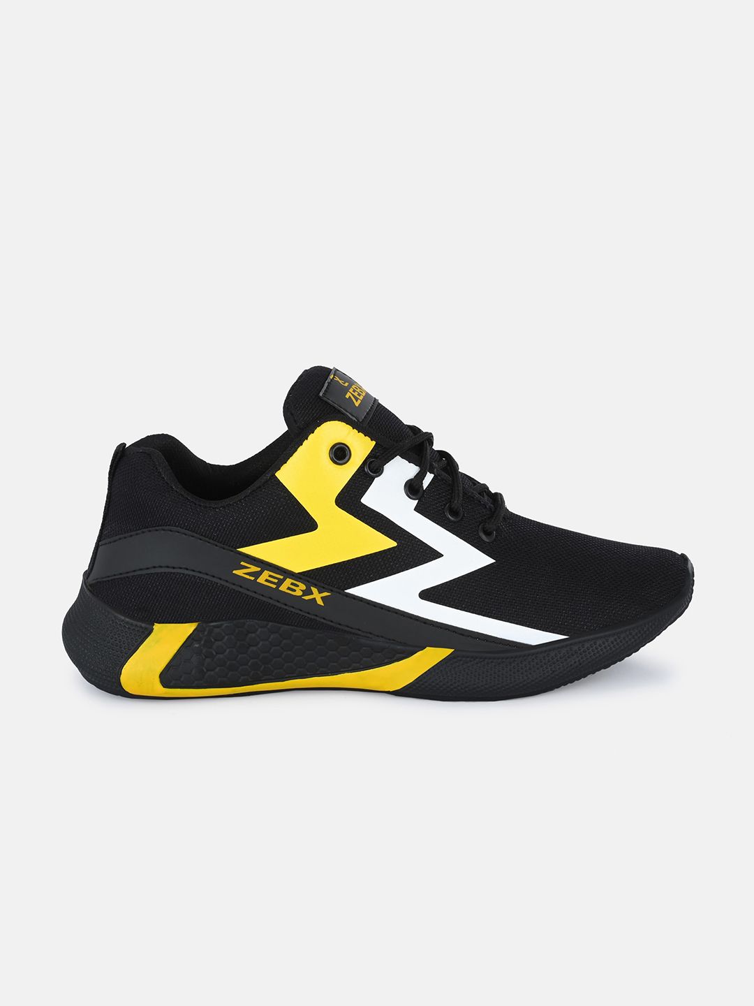 Buy ZEBX Men Black Colourblocked Sneakers - Casual Shoes for Men