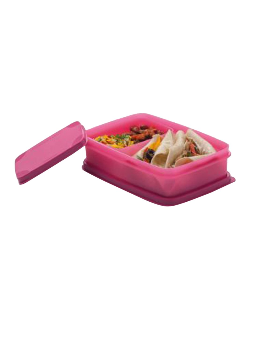 SignoraWare Set of 2 Pink Solid Lunch Box With Water Bottle Price in India