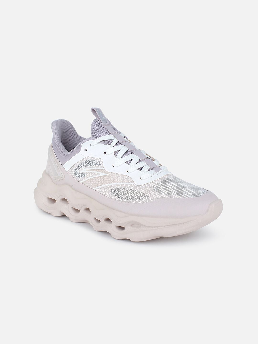 Anta Women Off White Mesh Training or Gym Non-Marking Shoes Price in India