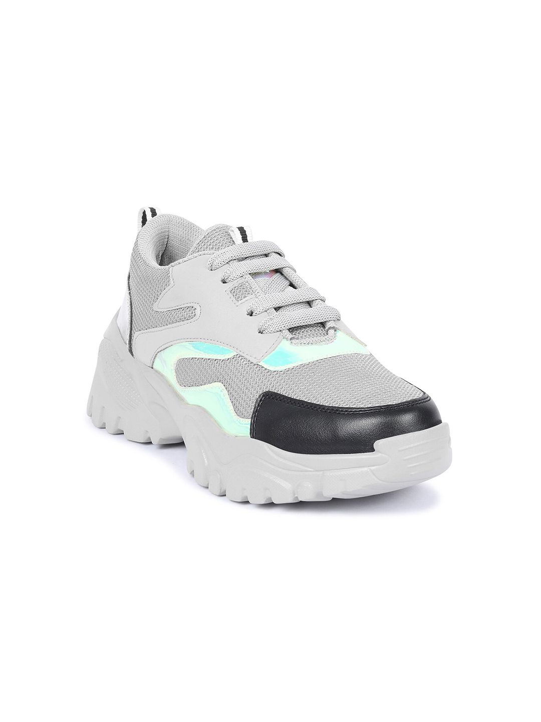 Longwalk Women Grey Walking Non-Marking Shoes Price in India