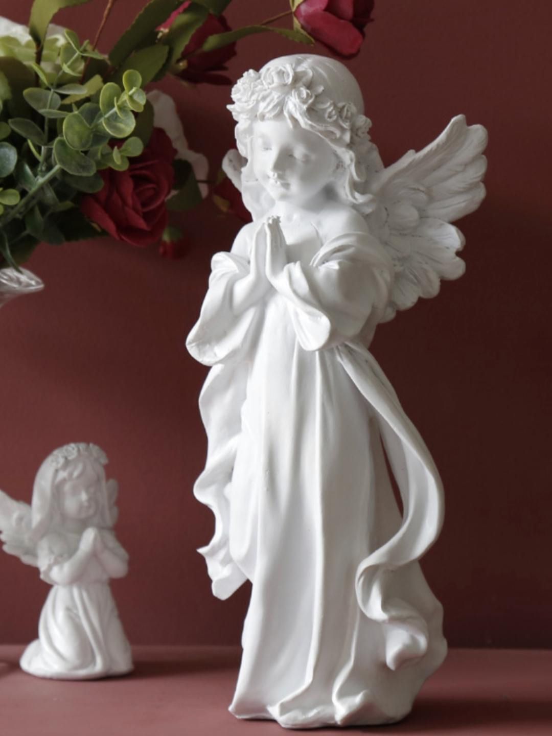 Nestasia White Angel Statue Price in India