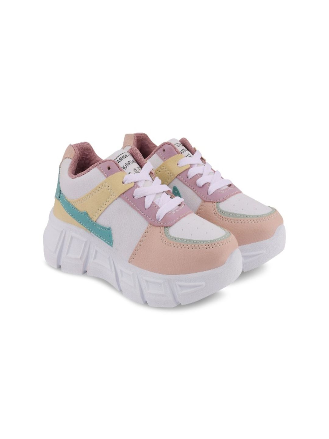 BEONZA Women White Colourblocked Sneakers Price in India