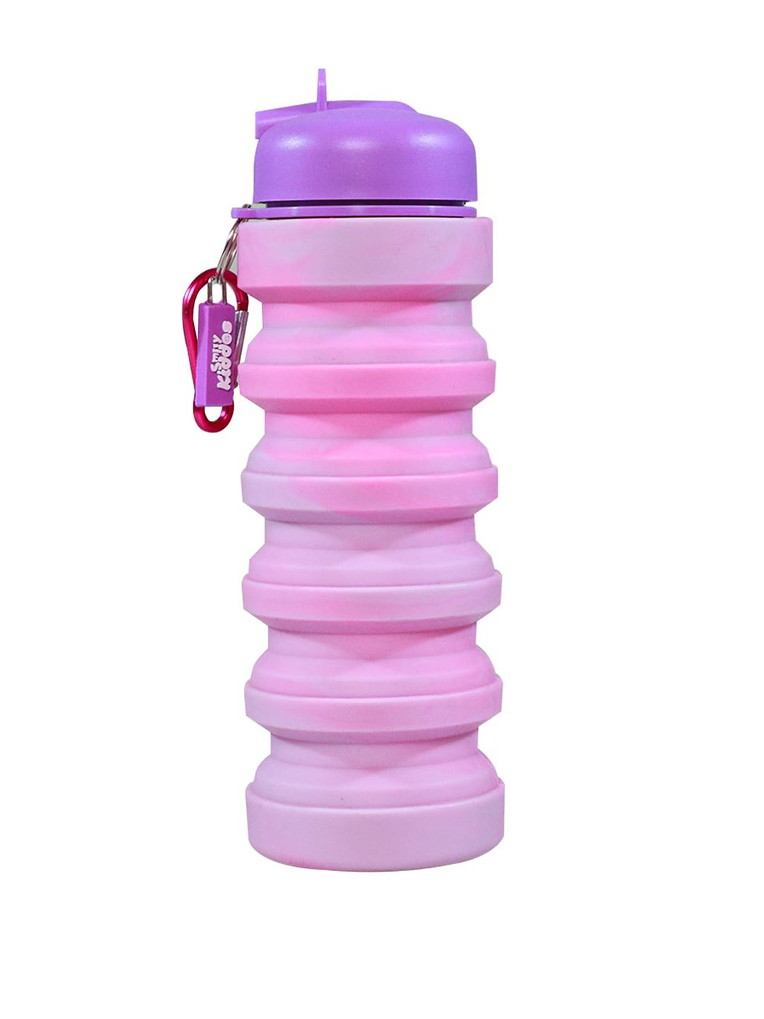 Smily Kiddos Purple Colourblocked Plastic Spill Proof Sipper - 550ml