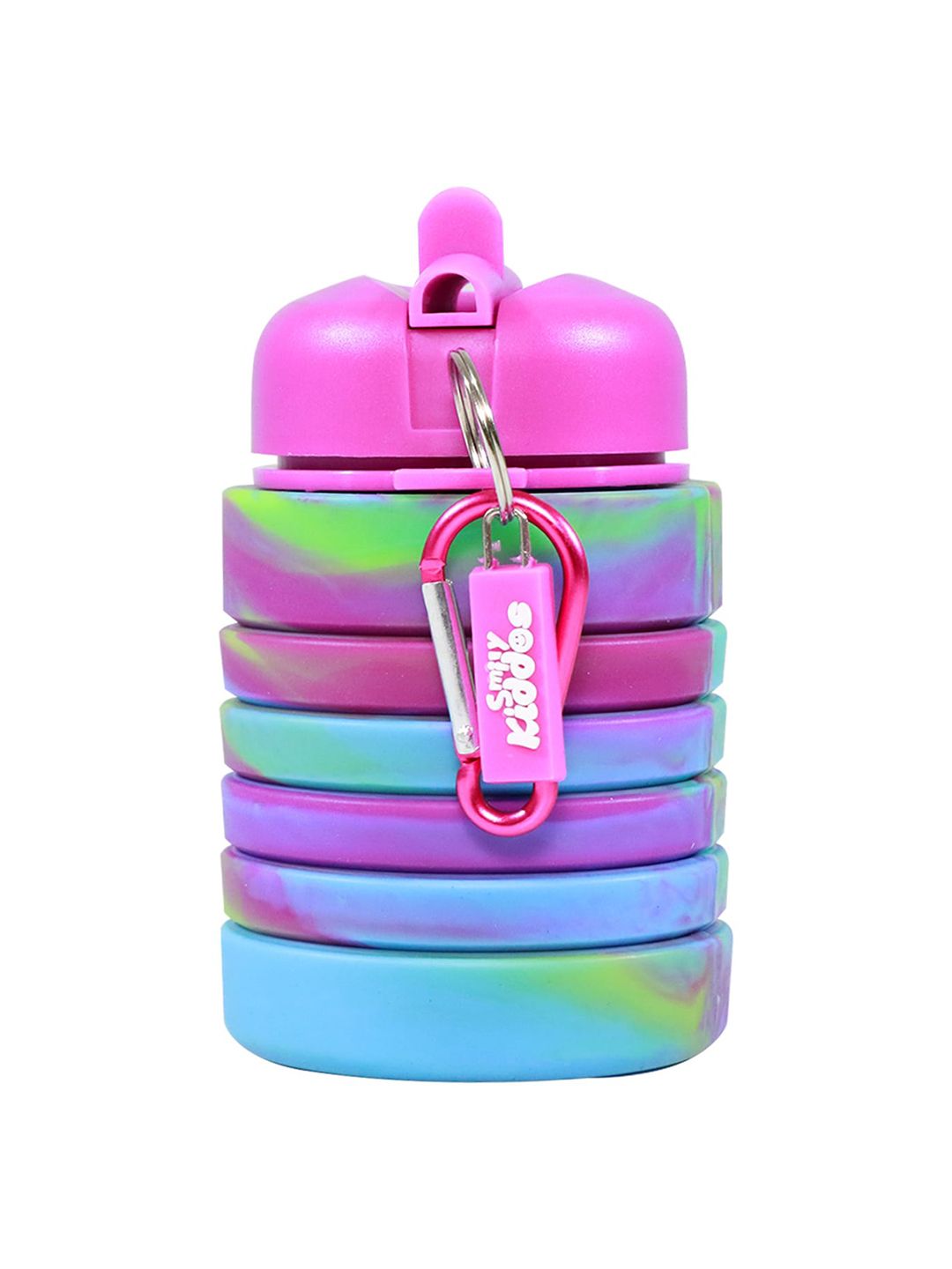 Smily Kiddos Blue Colourblocked Plastic Spill Proof Sipper - 550ml