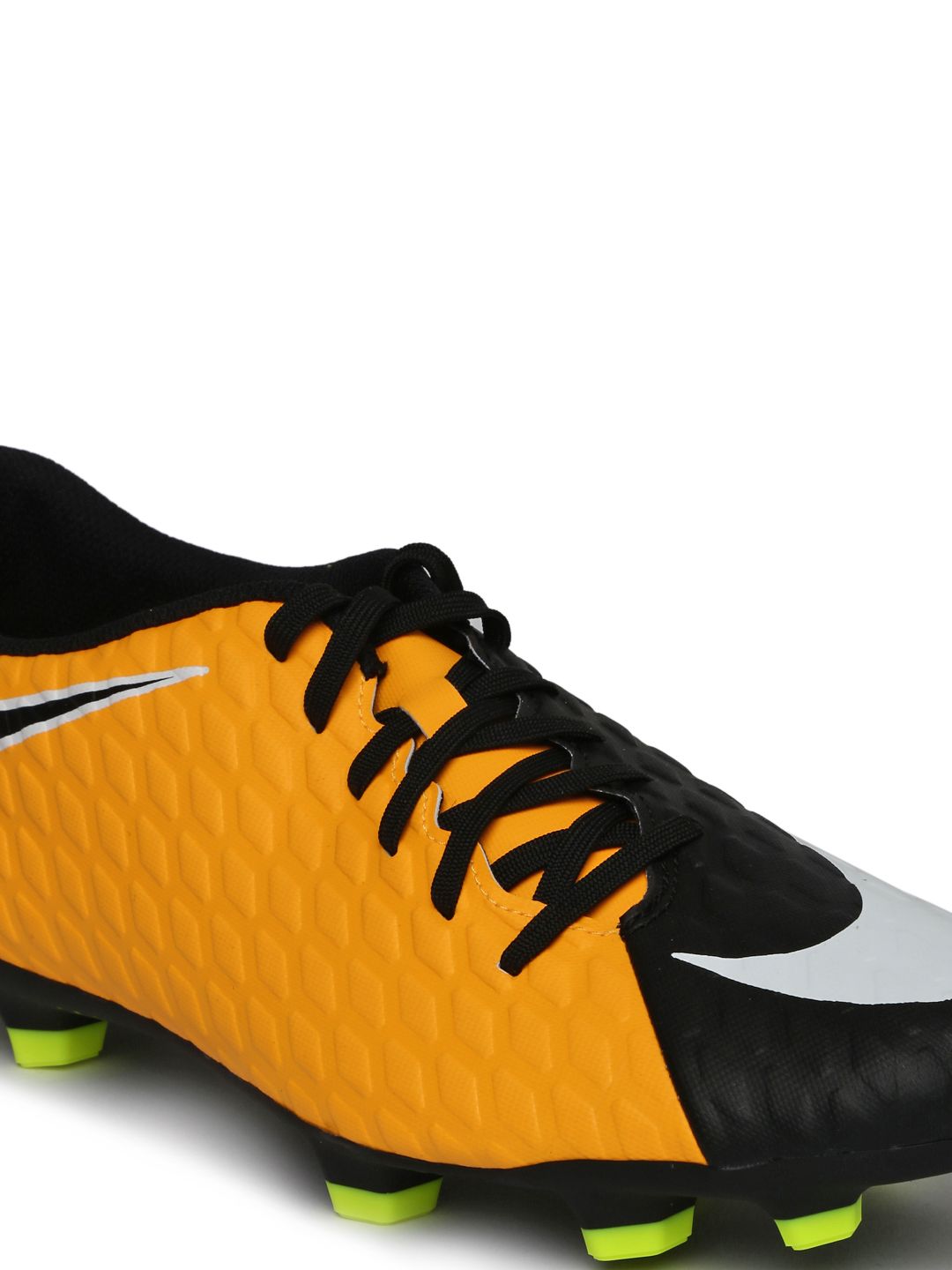 Buy Nike Men Orange & Black HYPERVENOM PHADE III FG Football Shoes