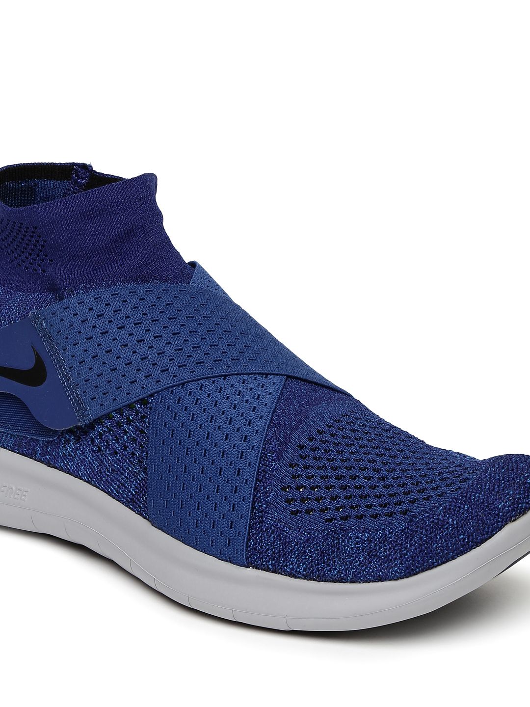 nike men's free rn motion flyknit running shoes