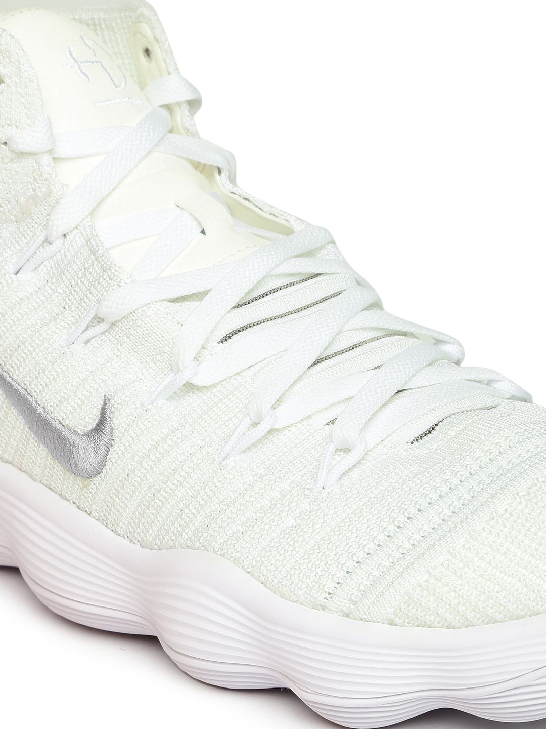 Buy Nike Men White HYPERDUNK 2017 FLYKNIT High-Top Basketball