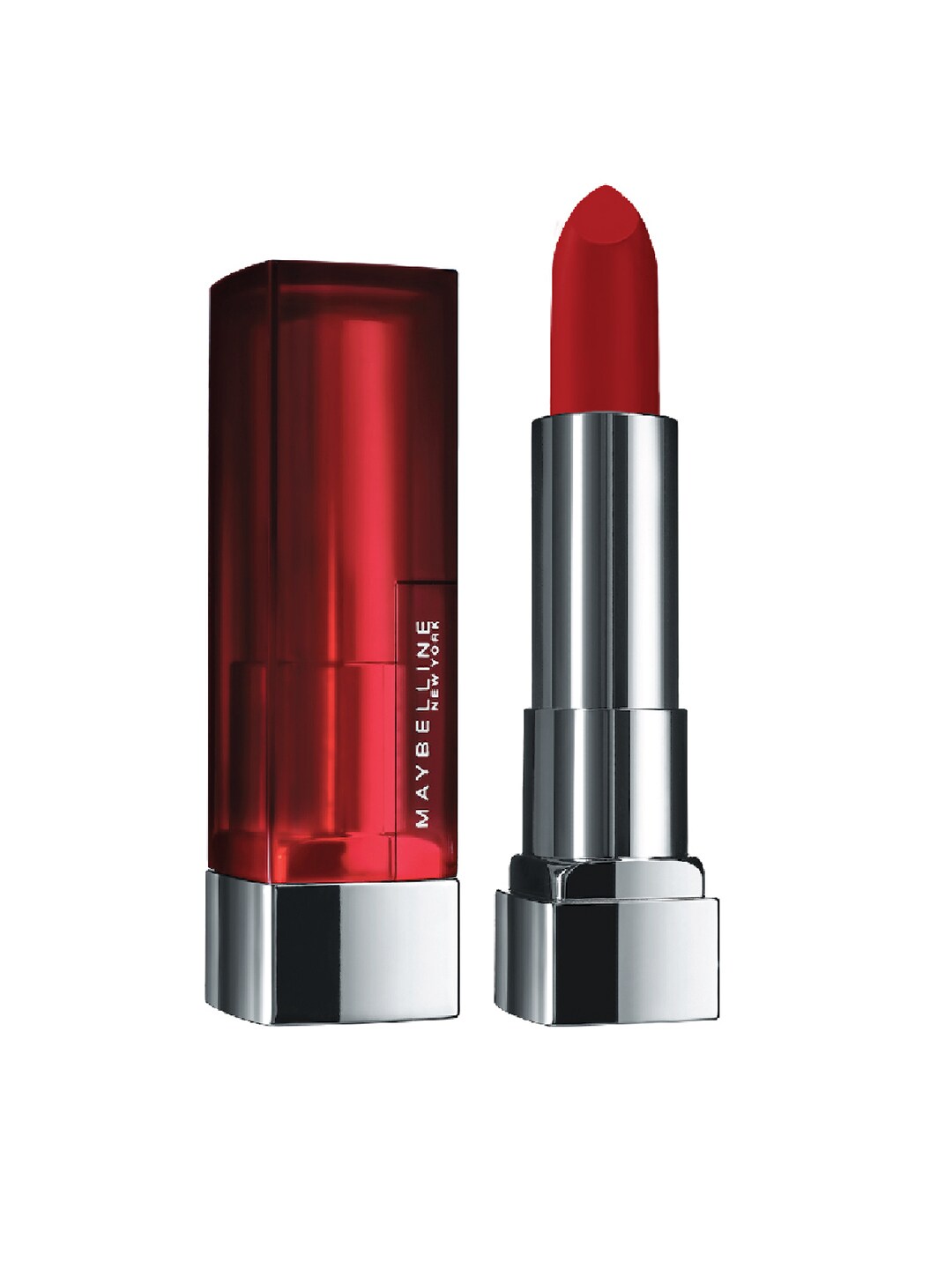 Maybelline New York Red Color Sensational Siren In Scarlet Creamy Matte Lipstick 4.2 g Price in India