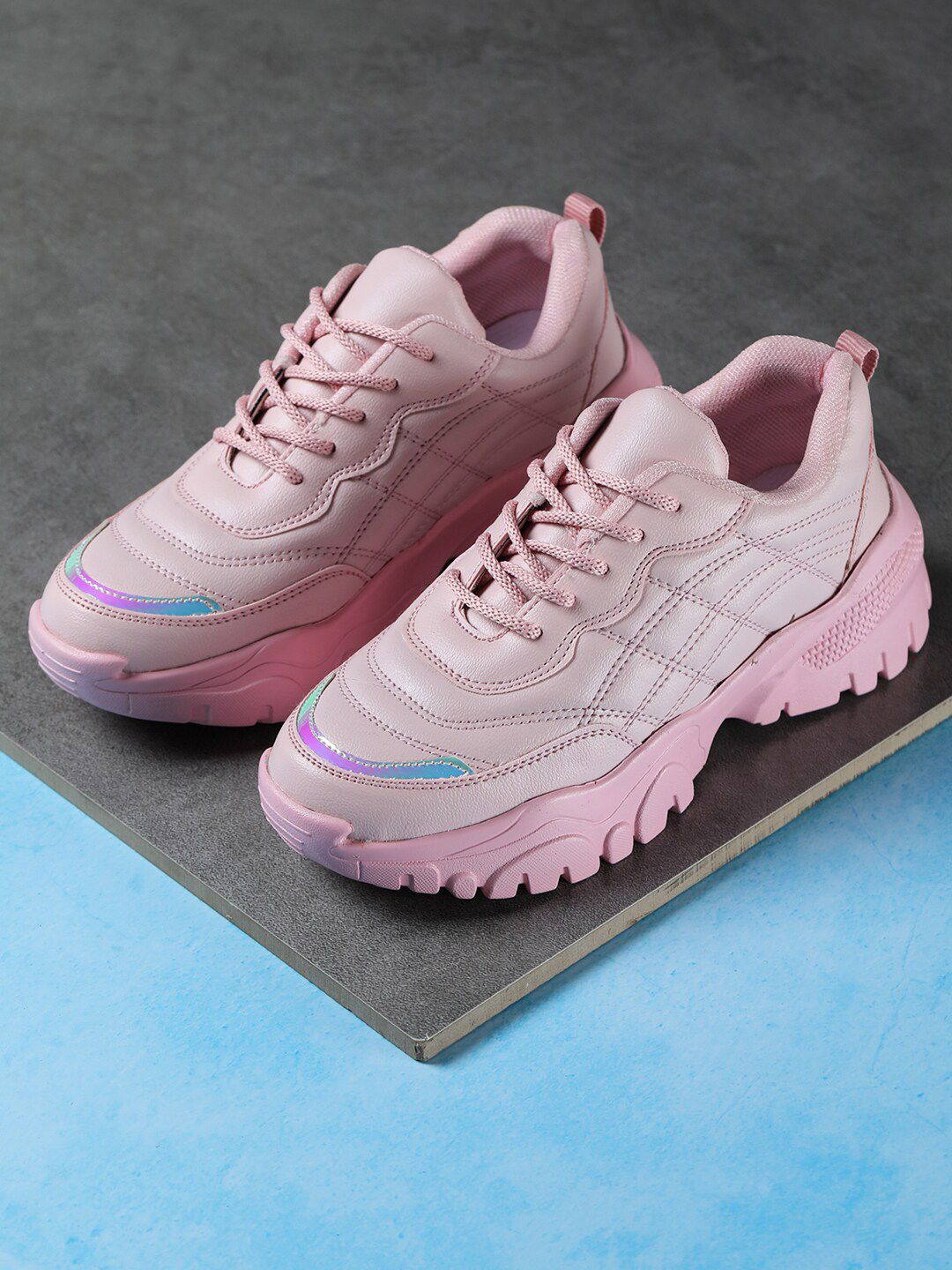 Shezone Women Pink Sneakers Price in India