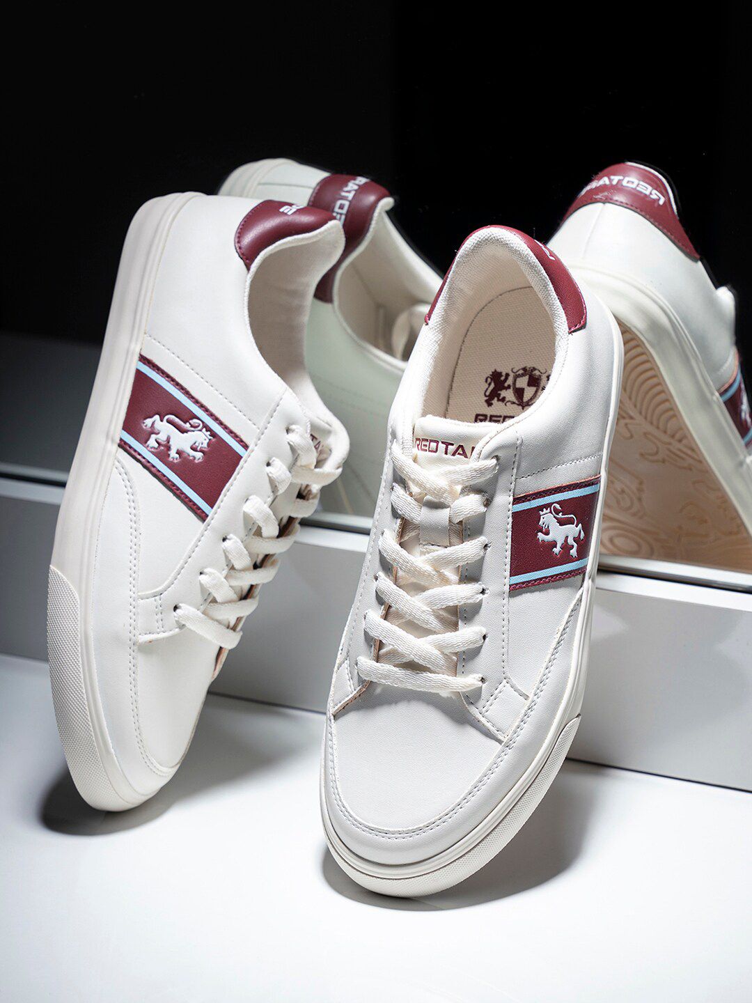 Red Tape Women White Casual Sneakers Price in India