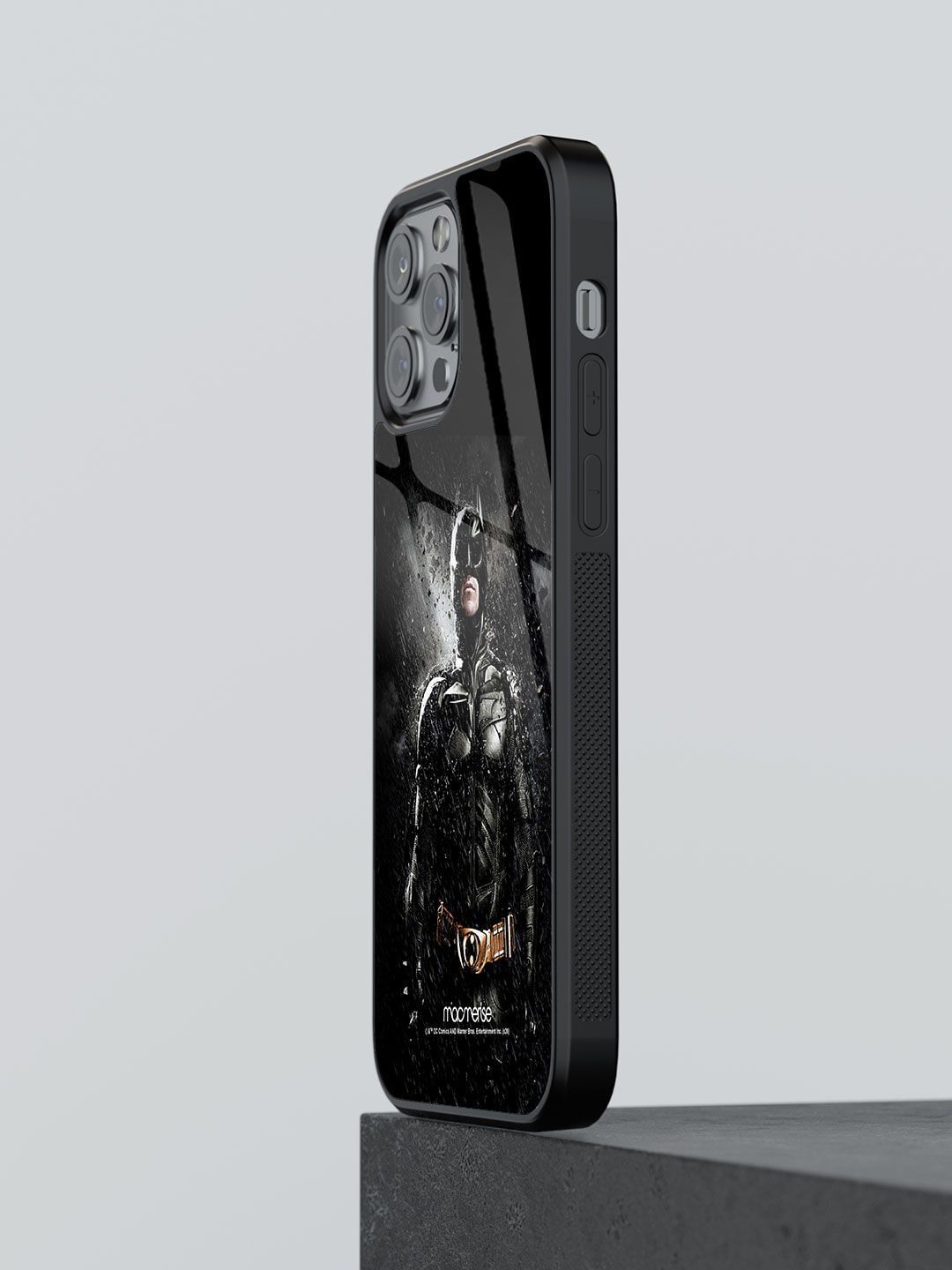 macmerise Black Rise Of Batman Printed iPhone 13 Pro Back Case Price in India