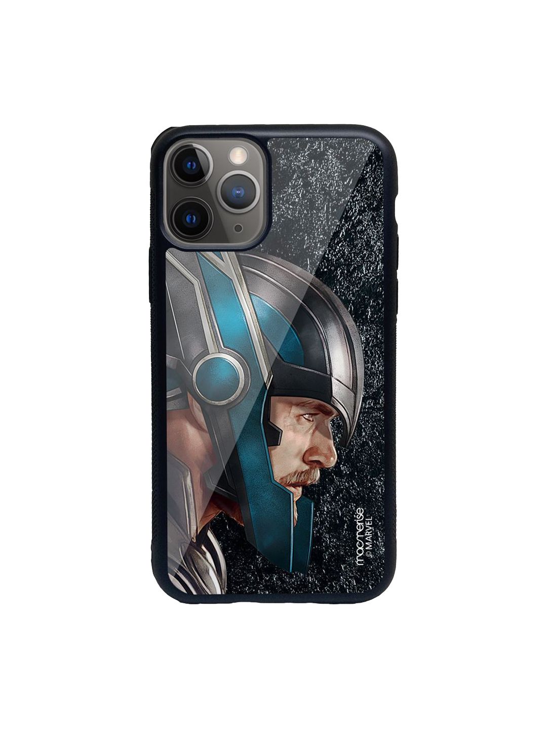 macmerise Grey Printed Invincible Thor iPhone 11 Pro Back Case Price in India