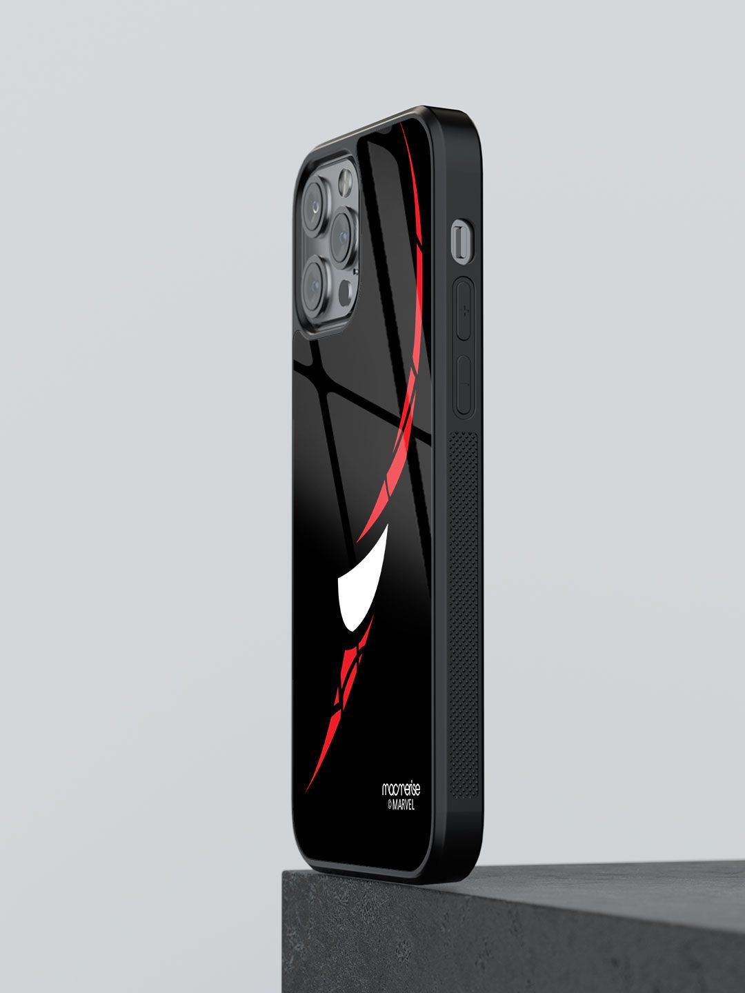 Macmerise Black Printed The Amazing Spiderman iPhone 12 Pro Max Back Case Price in India