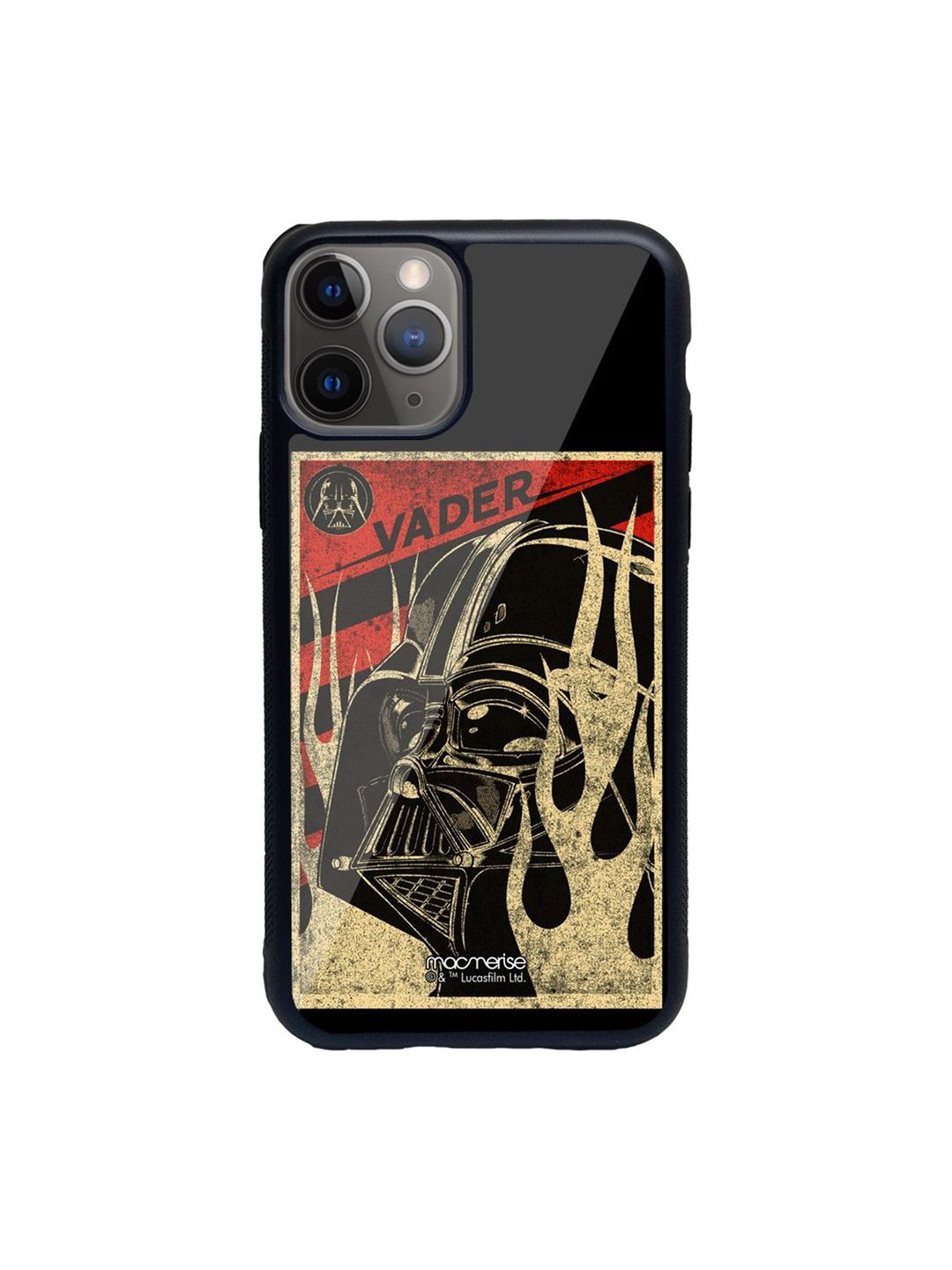 macmerise Black & Red Vader Stamp iPhone 11 Pro Mobile Phone Case Price in India