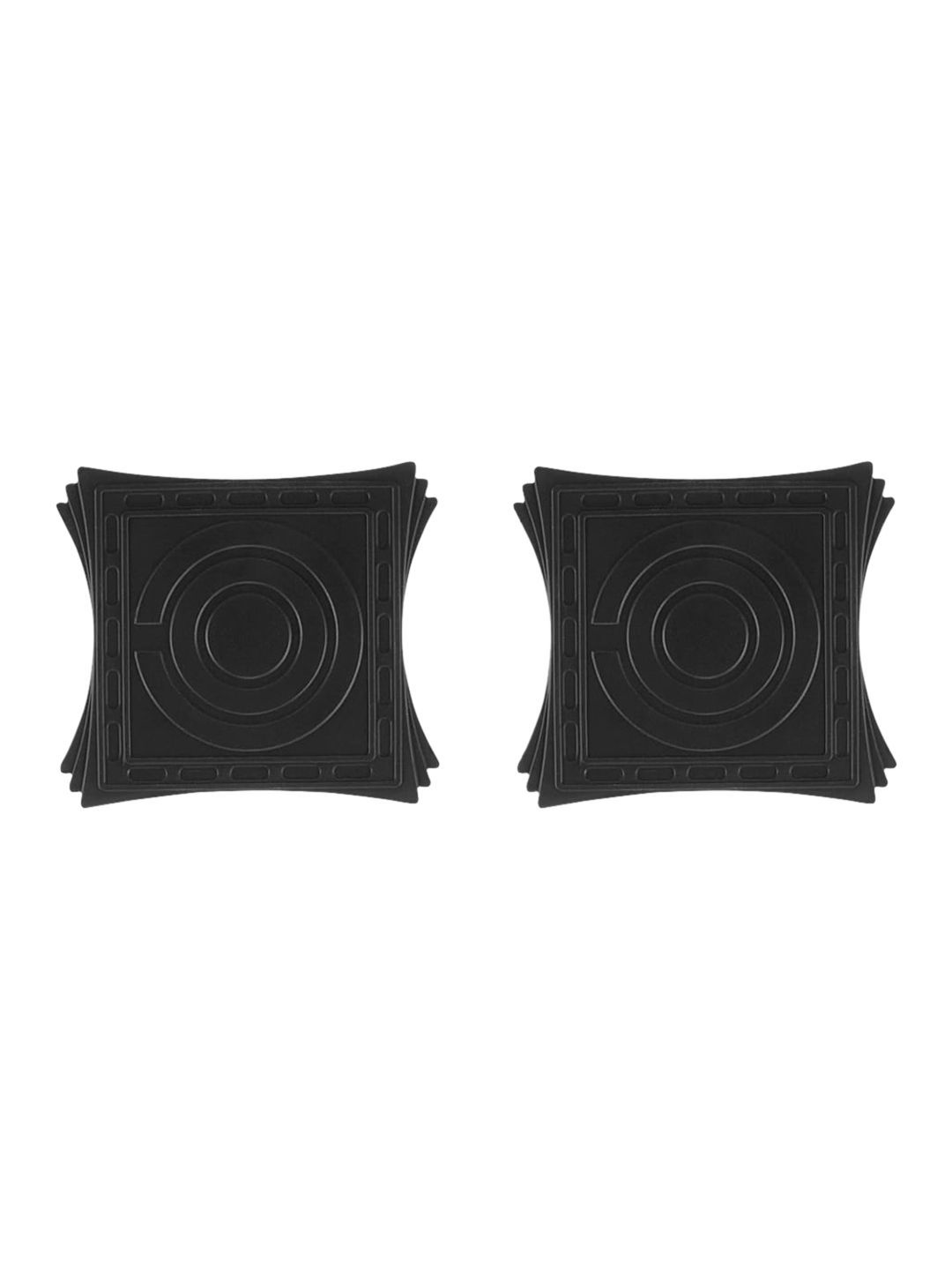 LE CREUSET Pack Of 2 Black Solid Metal Trivet Price in India